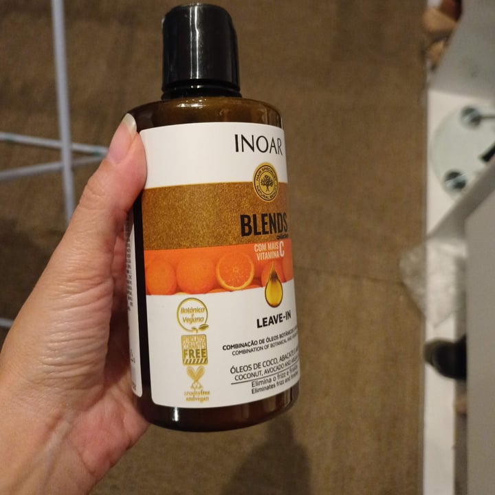 photo of Inoar Leave-in Blend shared by @taisnrocha on  24 Jul 2022 - review