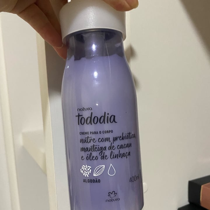 review photo of Natura Creme Corporal Algodão shared by @gabbynakamura on 07 Jul 2022 - review