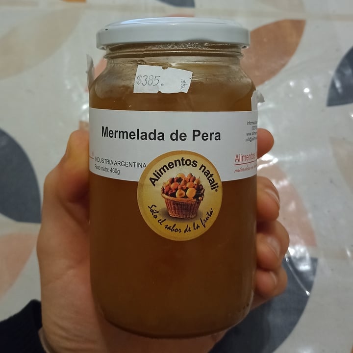 photo of Alimentos Natali Mermelada De Pera shared by @aldyflorent on  15 Oct 2022 - review