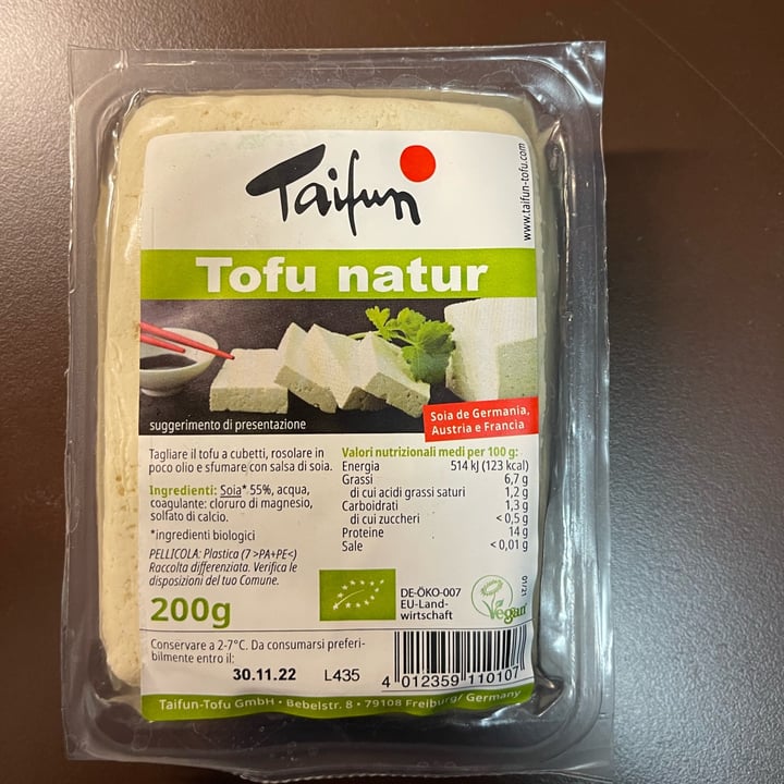photo of Taifun Tofu al naturale shared by @bornintothis on  14 Nov 2022 - review