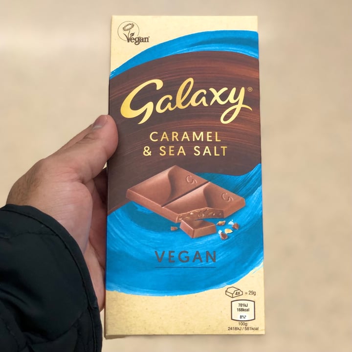 photo of Galaxy Galaxy Caramel and Sea Salt shared by @rikesh on  10 Feb 2021 - review