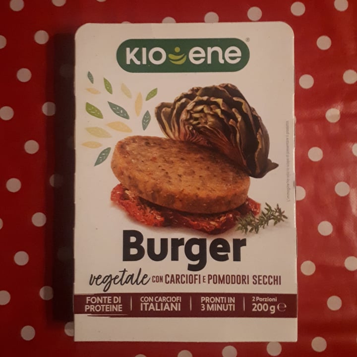 photo of Kioene Burger ai carciofi e pomodori secchi shared by @mikymiky92 on  21 Mar 2022 - review