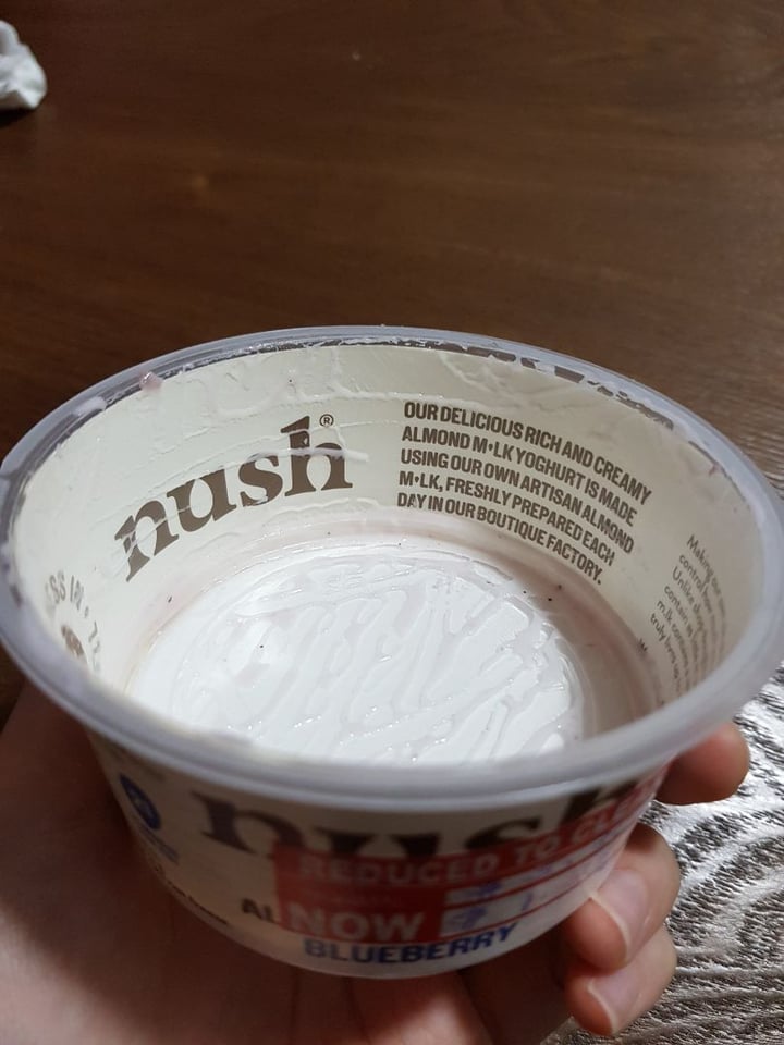 photo of Nush Almond Milk Yog Blueberry shared by @imgoodgirl on  31 Jul 2019 - review