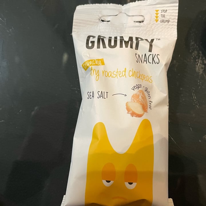 photo of Grumpy Snacks Dry Roasted Chickpea - Sea Salt shared by @thehumblechickpea on  26 Oct 2021 - review