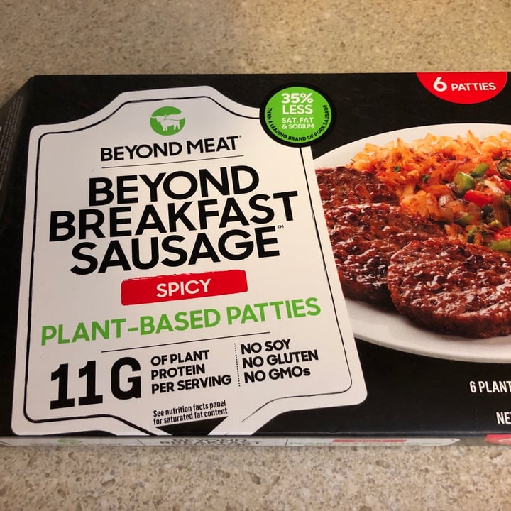 review photo of Beyond Meat Beyond breakfast Sausage Classic shared by @steffensenskitchen on 03 May 2020 - review
