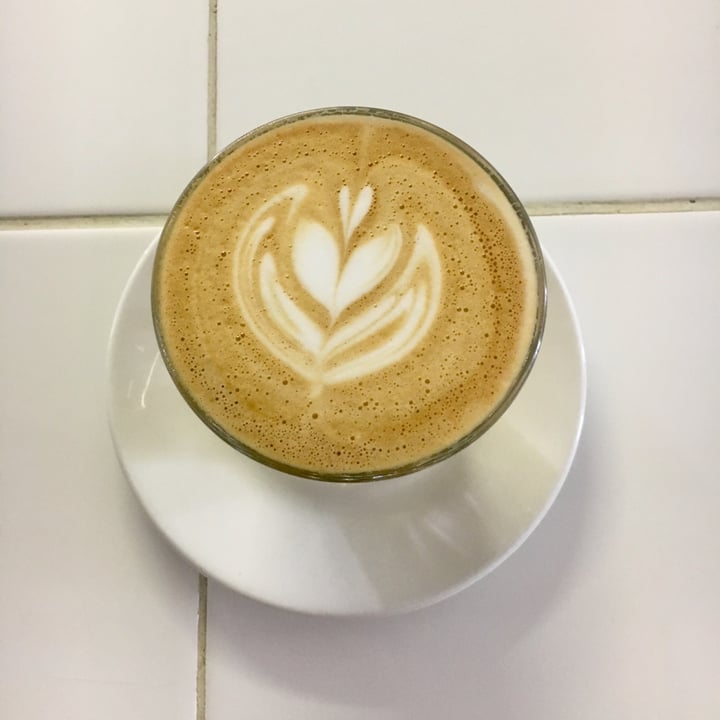 review photo of Espresso Lab Microroasters Almond milk Cappuccino shared by @veggiestephie on 30 Dec 2020 - review