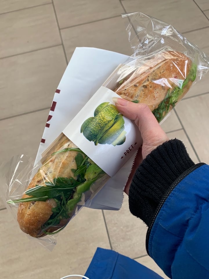 review photo of Pret A Manger Avo, Olives & Toms shared by @kayleigh-jade on 17 Feb 2020 - review