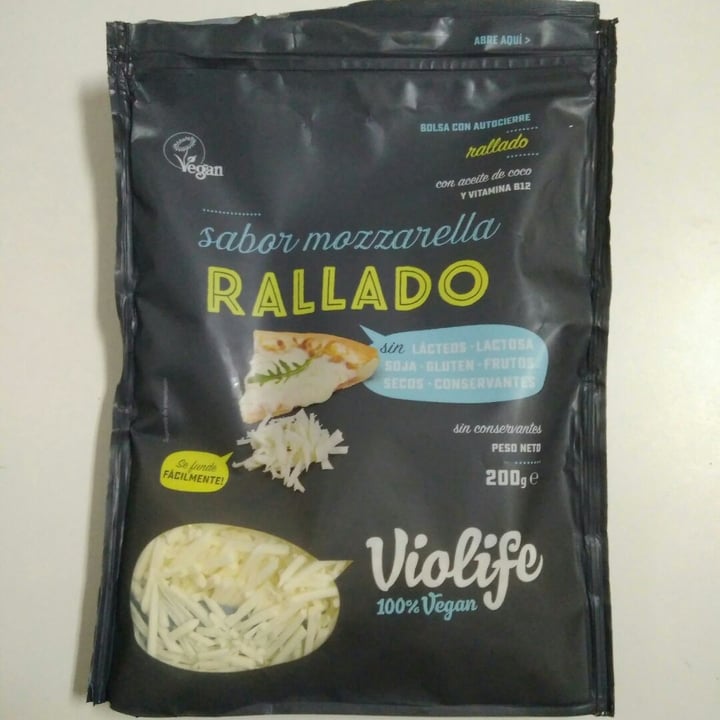 photo of Violife Queso Rallado sabor a Mozzarella shared by @gottakill on  27 Nov 2019 - review