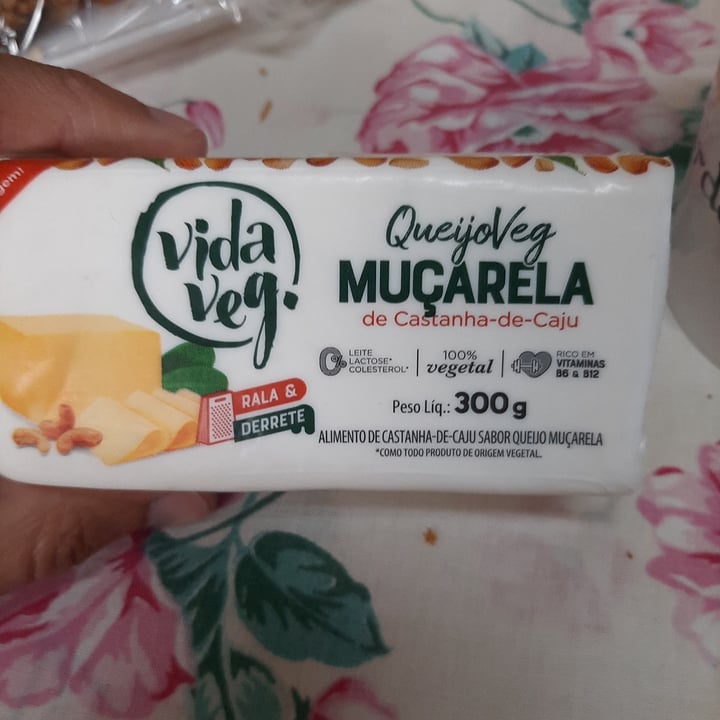 photo of Vida Veg Muçarela de Castanha-de-caju shared by @pietrovinhola on  22 Aug 2022 - review