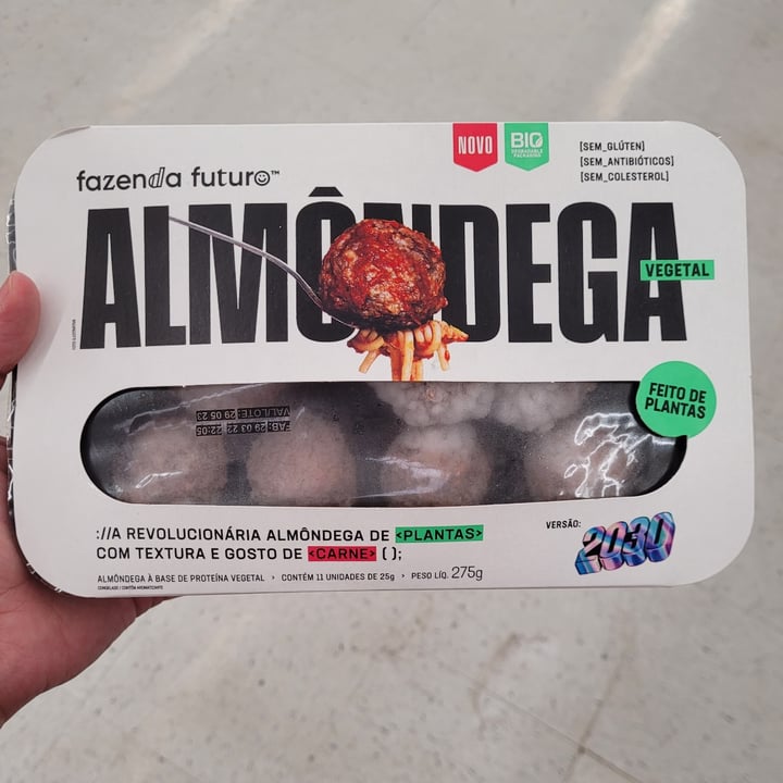 review photo of Fazenda Futuro - Future Farm Almôndega Vegetal shared by @jenys on 04 May 2022 - review