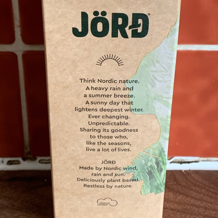 photo of Jörd Oat & Hemp Drink shared by @vegpledge on  11 Apr 2022 - review