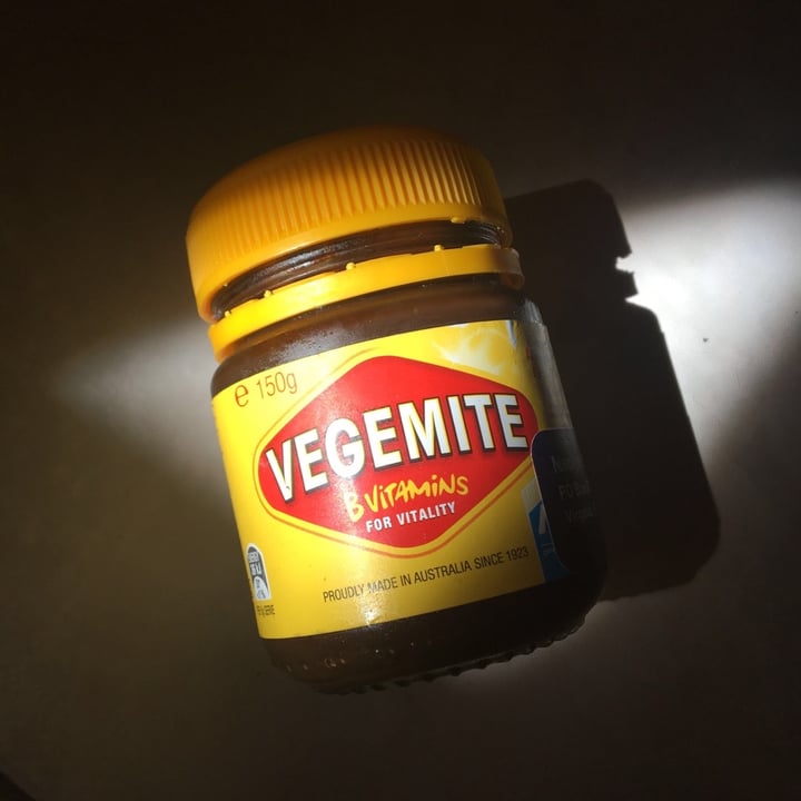 photo of Vegemite Yeast Extract Spread shared by @veganwithamor on  01 Apr 2020 - review