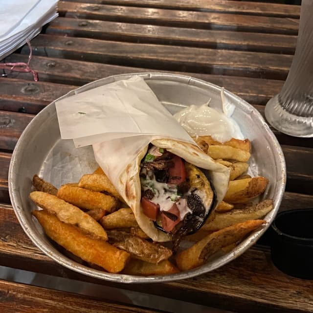 Photo of the dish “Wrap Malawach”