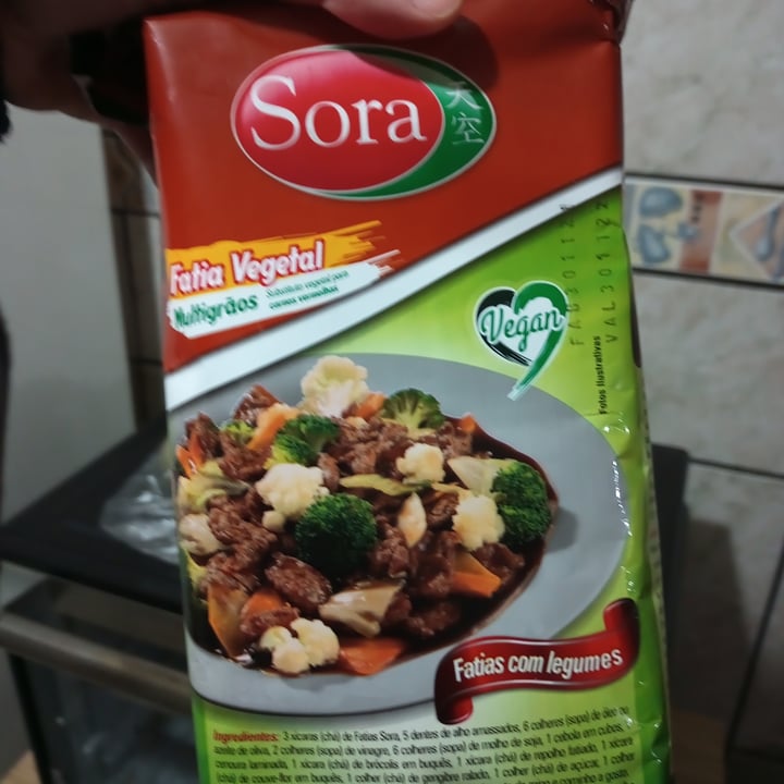 review photo of Sora Proteina texturizada de soja, fatia vegetal multigrãos 125g shared by @debyribeiro on 08 May 2022 - review