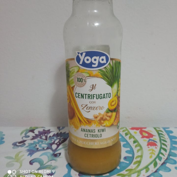 review photo of Yoga Il Centrifugato Con Zenzero, Ananas, Kiwi E Cetriolo shared by @ginagior on 19 Oct 2022 - review