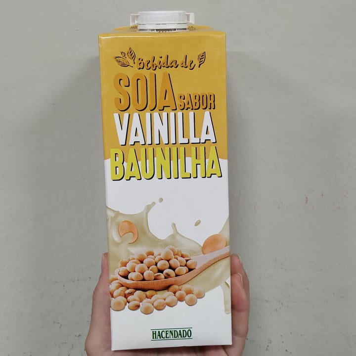 photo of Hacendado Bebida de Soja sabor Vainilla shared by @ditovegan on  02 Oct 2021 - review