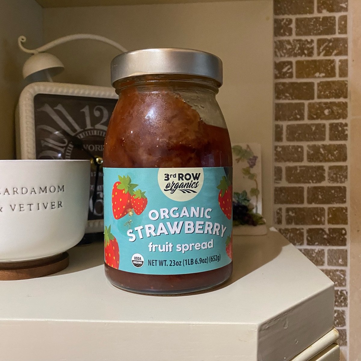 3rd Row Organics Organic Strawberry fruit spread Reviews abillion