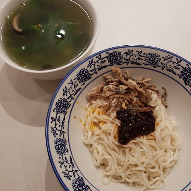Photo of the dish “Chili Ban Mian / U-Mian 辣椒板麵 / 幼麵”