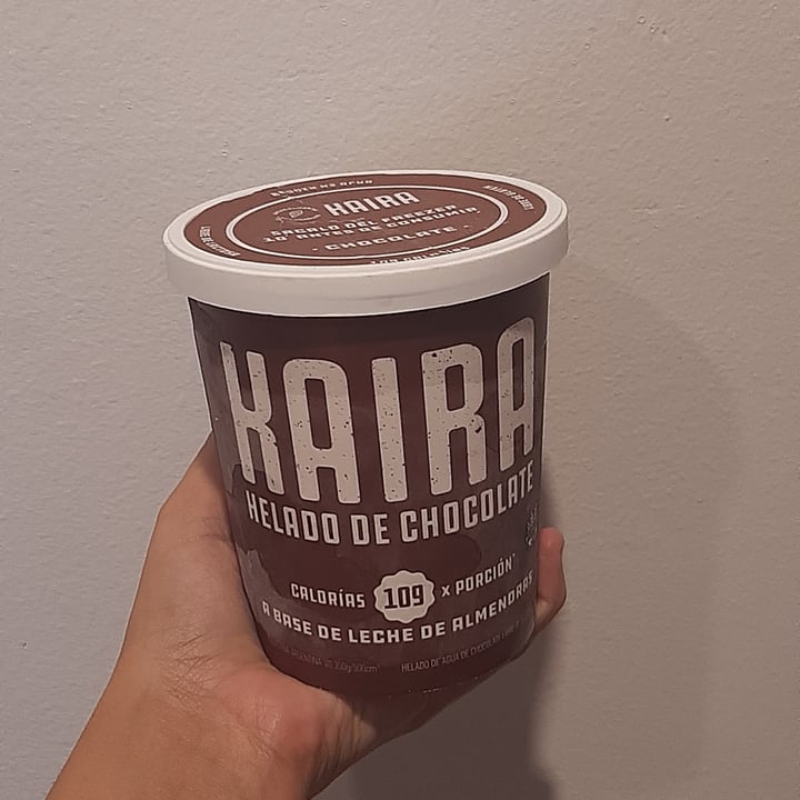 photo of Kaira Helado De Chocolate Amargo Y Leche De Almendras shared by @bren27 on  05 Jul 2021 - review