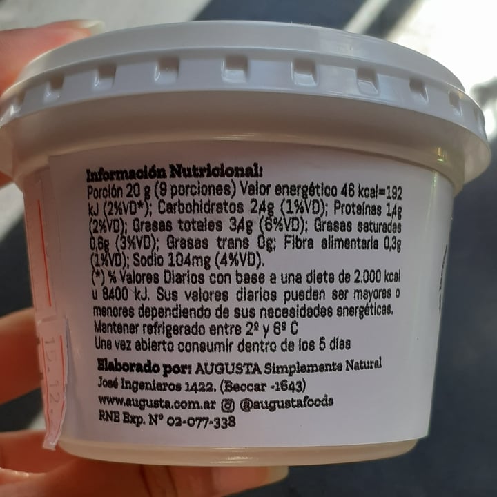 review photo of Augusta Queso Untable de Castañas de Cajú Ciboulette shared by @camydandelion on 27 Nov 2020 - review