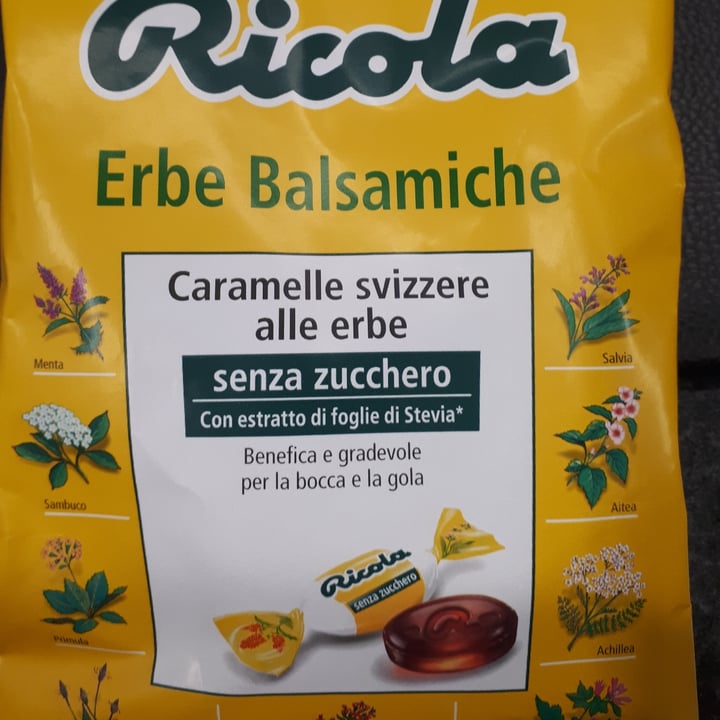 photo of Ricola Caramelle Erbe Balsamiche shared by @paolinasw on  30 Oct 2021 - review