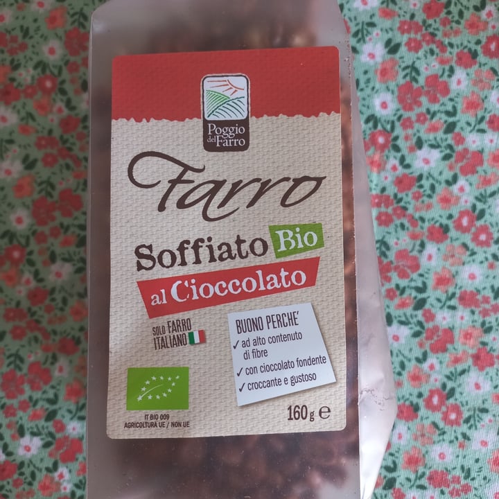 review photo of Poggio del farro Farro flakes bio al cioccolato shared by @brendains on 30 Jun 2022 - review