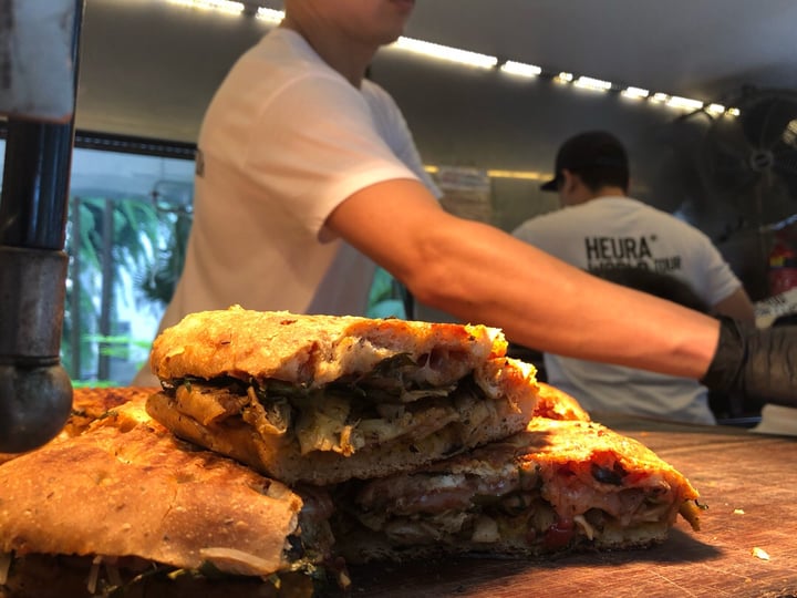 photo of Grand Hyatt Singapore Mediterranean Heura® Grilled Chicken Panini shared by @verdgris on  12 Sep 2019 - review