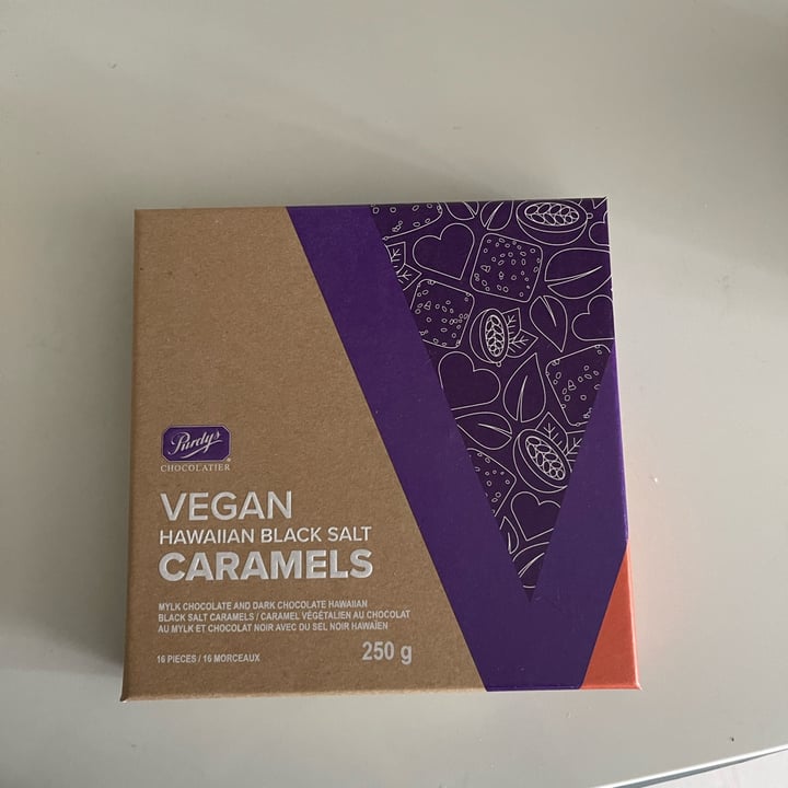 photo of Purdy's Chocolatier Vegan Hawaiian Black Salt Caramels shared by @ravenmychelle on  29 Apr 2022 - review