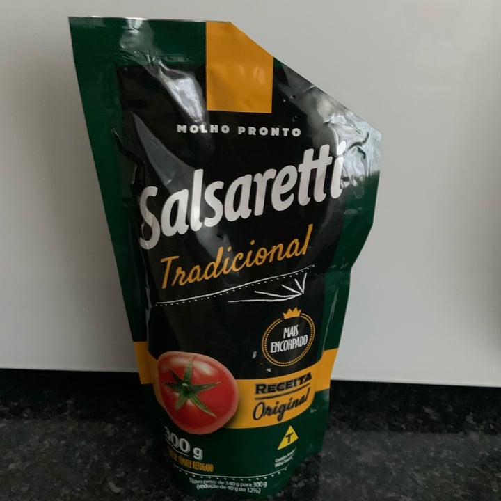 photo of Salsaretti molho de tomate  tradicional shared by @estreladamanha2009 on  26 Aug 2022 - review