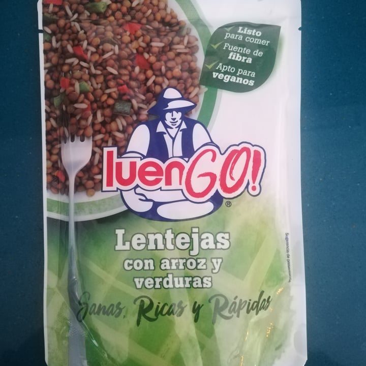 photo of Luengo Lentejas con arroz y verduras shared by @vanodumo on  12 Apr 2021 - review