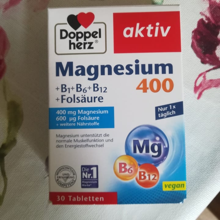 photo of Doppelherz Vegan Magnesium Supplement shared by @mims26 on  30 Jun 2022 - review