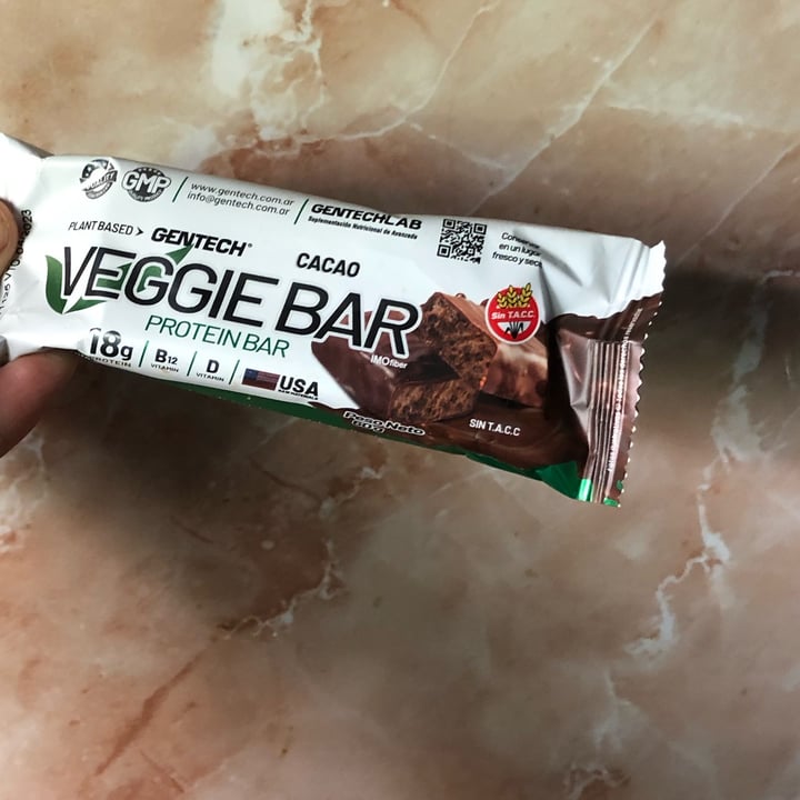 photo of Gentech Barra de Proteina Vegan shared by @andrearomo666 on  23 Aug 2022 - review
