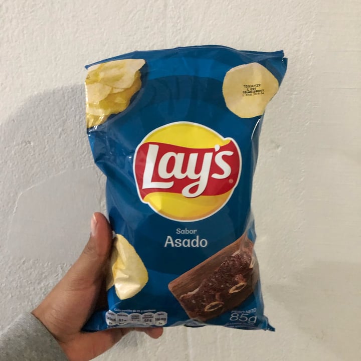 photo of Lay's Papas Fritas Sabor Asado shared by @lorayne26 on  24 Mar 2022 - review