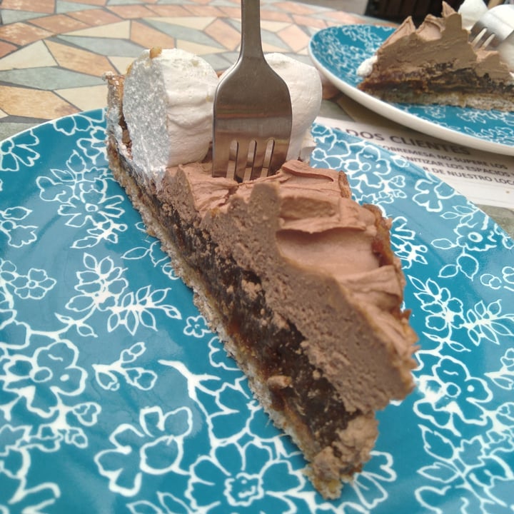photo of Café Sin Culpa Pie de chocolate con manjar de dátiles shared by @franciwi on  22 Aug 2021 - review