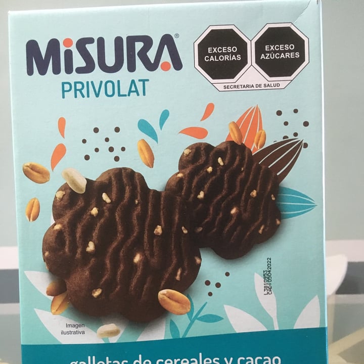photo of Misura Galletas de Cereales y cacao - Privolat shared by @jesuscarrillo on  15 Jun 2021 - review