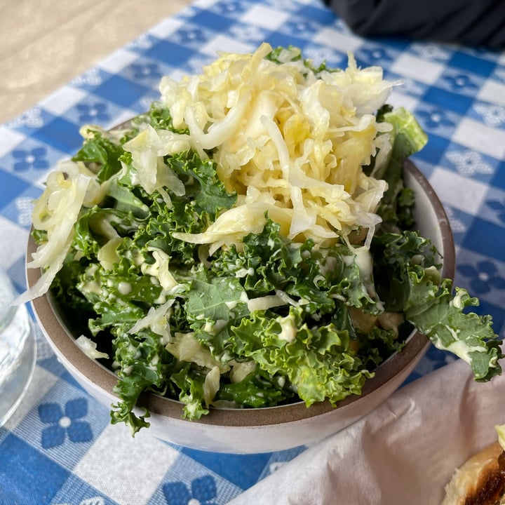 photo of Fermenter Kale and Kraut Side Salad shared by @veganwarrior666 on  23 Apr 2022 - review