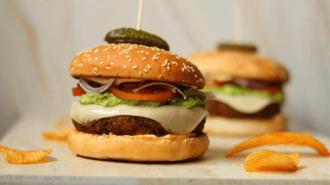 Vegan Bean Burgers