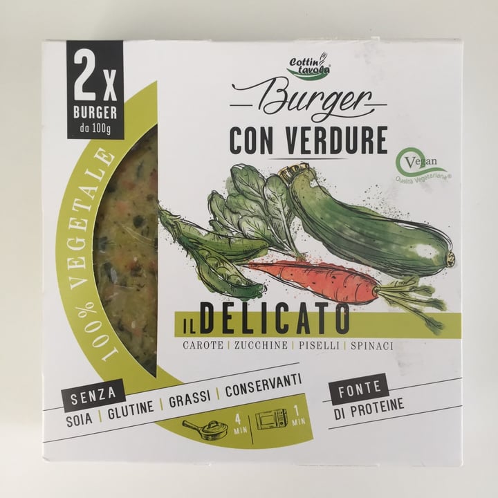 review photo of Cottintavola Burger Con Verdure Il Delicato shared by @verdemaggiorana on 01 May 2022 - review