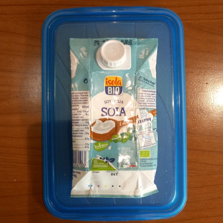 photo of Isola bio Crema di soia shared by @cardax on  06 Sep 2022 - review