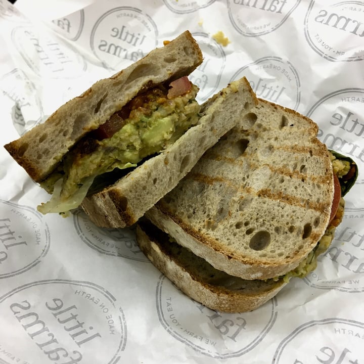 photo of Little Farms - Island-wide Delivery Avocado & Chickpea Sandwich shared by @vikas on  11 Sep 2018 - review