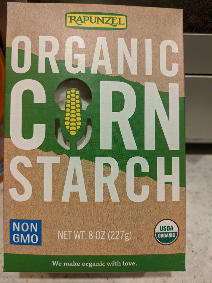 photo of Rapunzel organic corn starch shared by @hmvegan on  18 Apr 2020 - review