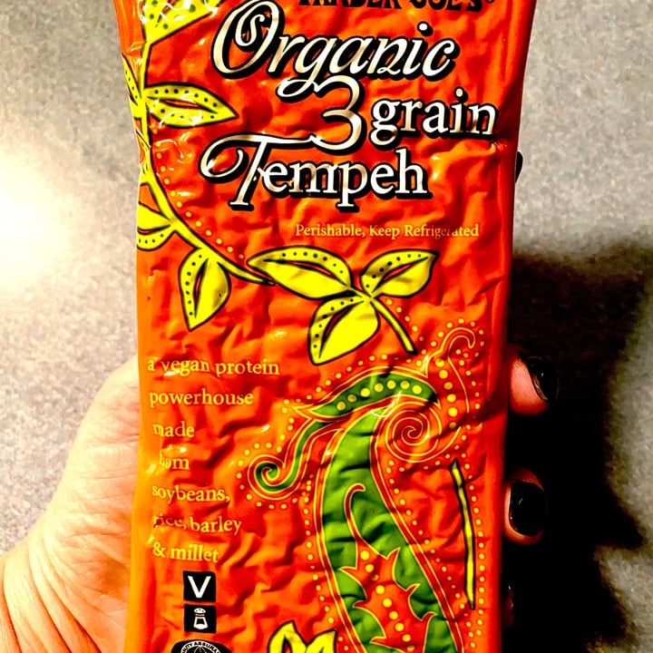 photo of Trader Joe's Organic 3 Grain Tempeh shared by @sicksoaps on  08 May 2020 - review