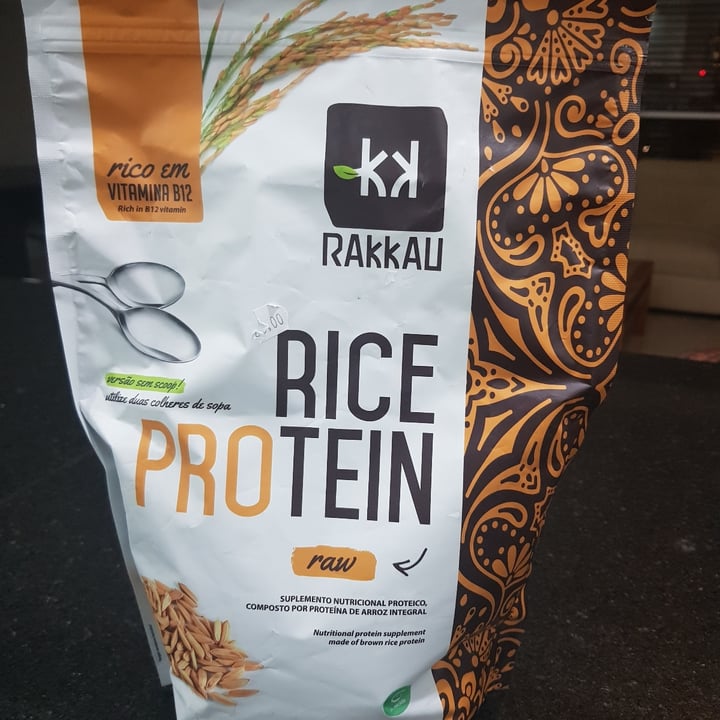 photo of Rakkau Rice Protein raw shared by @gabibiagioni on  24 Apr 2022 - review
