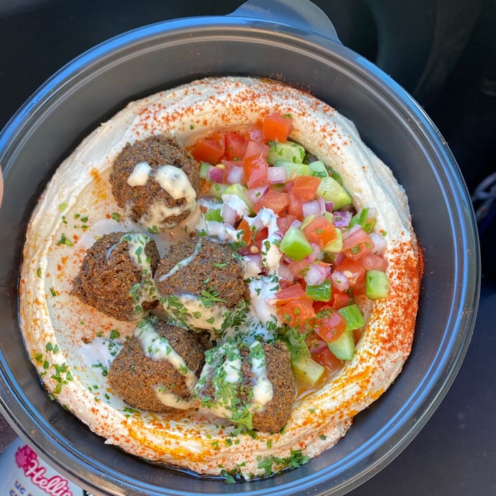 photo of Orens Hummus Falafel Hummus And Salad shared by @helliedoy on  20 Feb 2021 - review