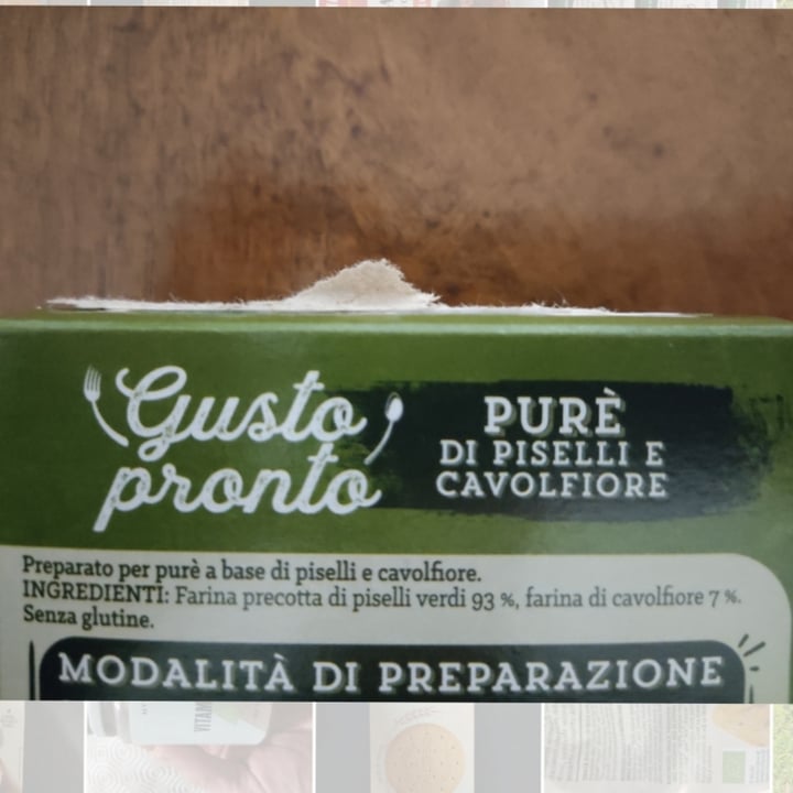 photo of Gusto pronto Gusto Pronto Purè Di Piselli E Cavolfiore shared by @lauradavega on  18 Jan 2022 - review