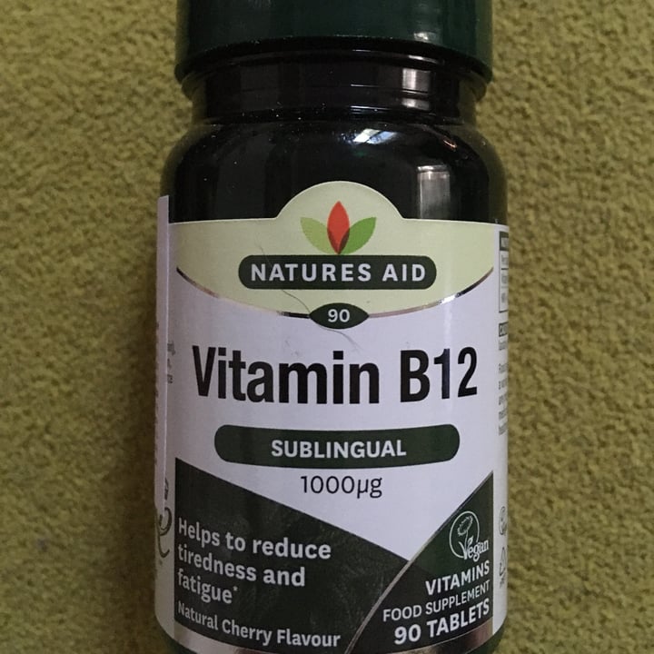 photo of natures aid Vitamin b12 sublingual shared by @marghecassius on  18 Jun 2022 - review