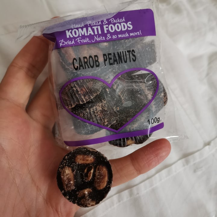 photo of Komati Foods Carob Peanuts shared by @lunascorner on  18 Oct 2021 - review