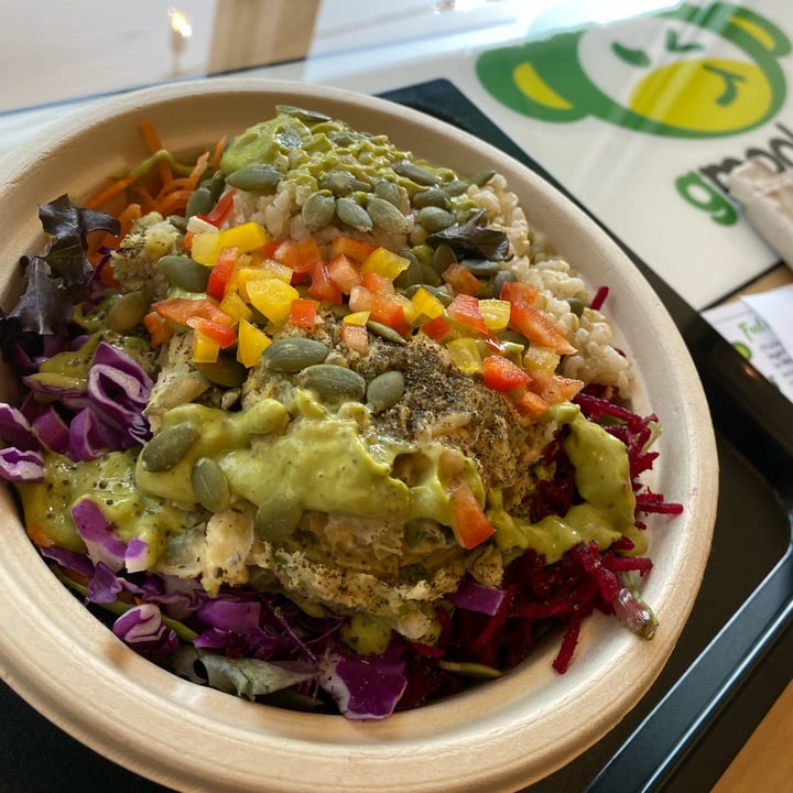 photo of G-Monkey Fast Food “Chickpea Of The sea” Poke bowl shared by @spookyfoodie on  16 Oct 2022 - review