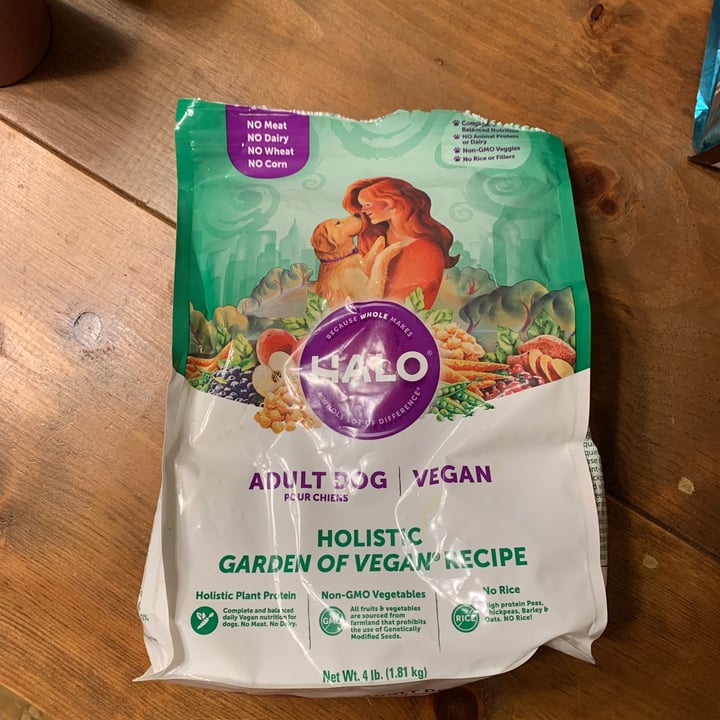 review photo of Halo Halo Adult Dog - Holistic Garden of Vegan Recipe shared by @rose99 on 01 Apr 2022 - review