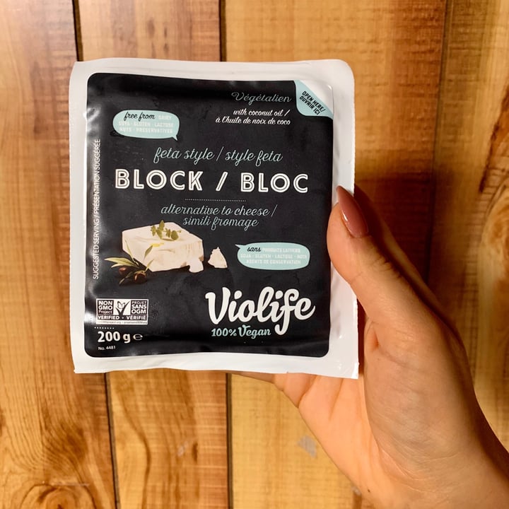 photo of Violife Feta Block - Greek White shared by @thealexrae on  25 Oct 2020 - review